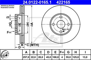 Jarrulevy, Etuakseli, MAZDA 323 C IV, 323 C V, 323 F IV, 323 F V, 323 P V, 323 S IV, 323 S V, MX-3, BB7E-33-25XA, BB7E-33-25XB, BB7E-33-