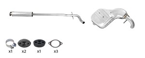 Pakoputki, VOLVO S60 I, 30636377, 30652229, 30919995, 6842636, 8683010, 9179056, 9186408, 9292903, 9979238
