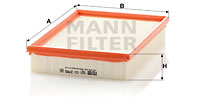 Raitisilmasuodatin MANN-FILTER CU 2785