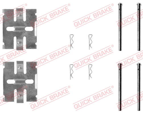 Tarvikesarja, jarrupala QUICK BRAKE 109-0932