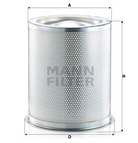 Suodatin, paineilma MANN-FILTER LE 28 003 x