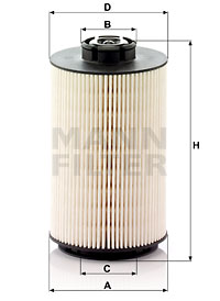 Polttoainesuodatin MANN-FILTER PU 1058/1 x
