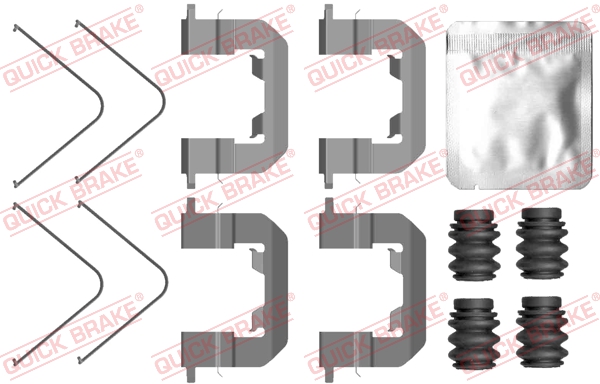 Tarvikesarja, jarrupala QUICK BRAKE 109-0123