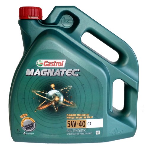 Moottoriöljy CASTROL 5W40 MAGNATEC C3 4L