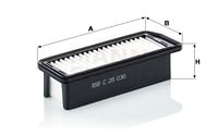 Ilmansuodatin MANN-FILTER C 26 036