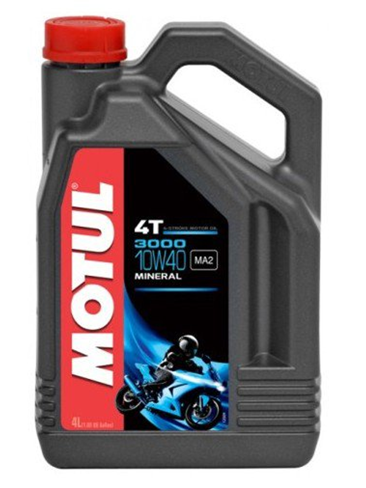 Moottoriöljy MOTUL 3000 4T 10W40 4L