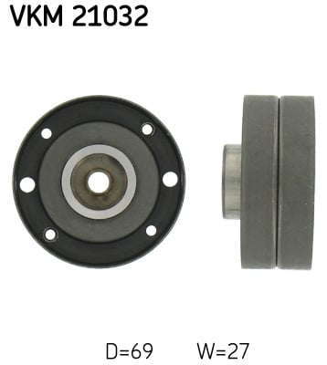 Ohjainrulla, hammashihna SKF VKM 21032