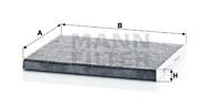 Raitisilmasuodatin MANN-FILTER CUK 24 004