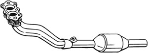 Katalysaattori, Edessä, AUDI A3, SEAT LEON, TOLEDO II, 1J1253058HV, 1J1253058HX, 1J1253058JX, 1J2253058EX