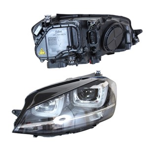 Ajovalo, Vasen, VW GOLF VII, GOLF Variant VII, 5G1 941 033, 5G1 941 043