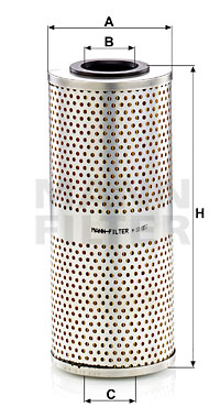 Suodatin, työhydrauliikka MANN-FILTER H 10 007