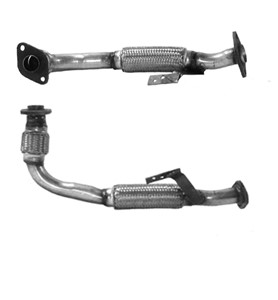 Pakoputki, Edessä, TOYOTA COROLLA Compact, COROLLA Kombi, 1741064600, 1741064601