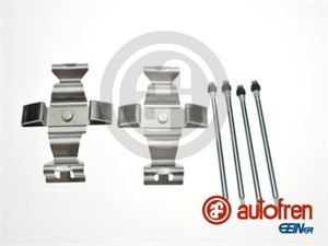 Tarvikesarja, jarrupala, Etuakseli, MERCEDES-BENZ, 0004218491, A0004218491