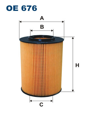 Öljynsuodatin FILTRON OE 676