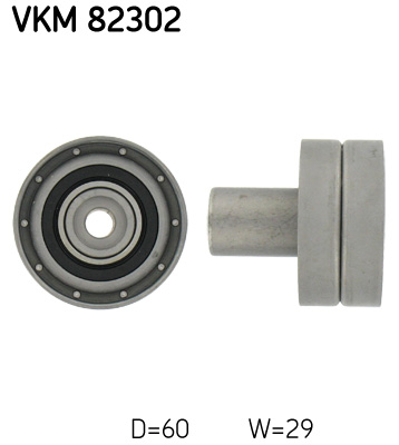 Ohjainrulla, hammashihna SKF VKM 82302