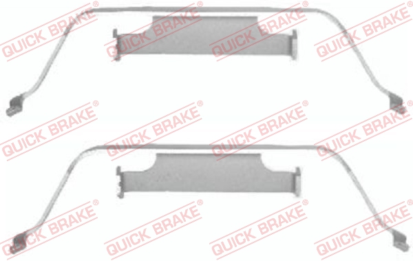 Tarvikesarja, jarrupala QUICK BRAKE 109-1638