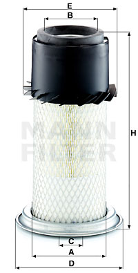 Ilmansuodatin MANN-FILTER C 1588 x