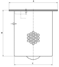 Suodatin, paineilma MANN-FILTER LE 57 002 x