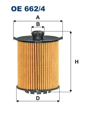 Öljynsuodatin FILTRON OE 662/4