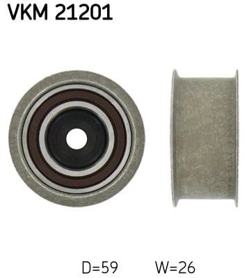 Ohjainrulla, hammashihna SKF VKM 21201