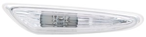 Vilkkuvalo, Asennus sivulle, Oikea, BMW 3 [E46], 3 Touring [E46], X3 [E83], 3403614, 3418448, 63133403614, 63133418448, 63136911372, 631
