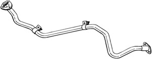 Pakoputki, Edessä, TOYOTA HILUX Pick-up V, VW TARO, 1741054721, J1741054720, J1741054721