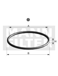 Tiiviste, öljynsuodatin MANN-FILTER Di 007-00