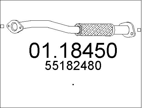 Pakoputki MTS 01.18450