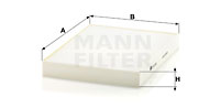 Raitisilmasuodatin MANN-FILTER CU 28 003