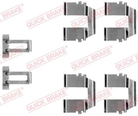 Tarvikesarja, jarrupala QUICK BRAKE 109-1233
