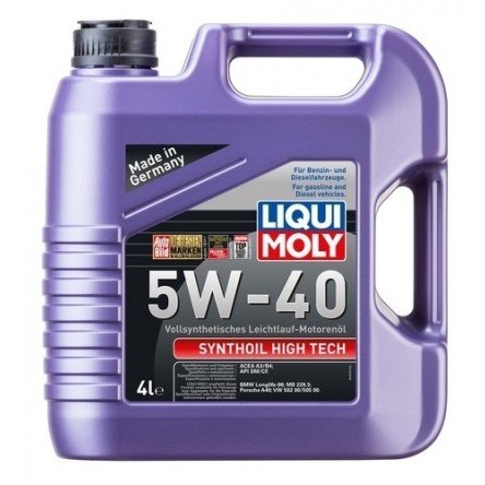 Moottoriöljy LIQUI MOLY SYNTHOIL HIGH TECH 5W-40 4L