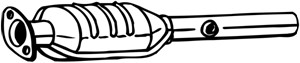 Katalysaattori, Keskellä, SEAT ALTEA, ALTEA XL, LEON, SKODA OCTAVIA II, OCTAVIA Combi II, VW GOLF VI, GOLF PLUS, GOLF Variant VI, 1K0254