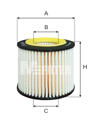 Öljynsuodatin MFILTER TE 600