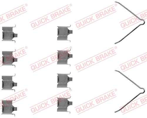 Tarvikesarja, jarrupala QUICK BRAKE 109-1166