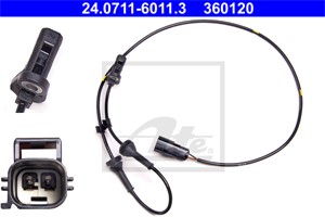 Tunnistin, kiertonopeus, Etuakseli, VOLVO C70 Cabriolet I, C70 Coupé I, S70, V70 I, 9472170, 9496420