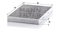 Raitisilmasuodatin MANN-FILTER CUK 3037