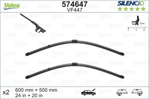 Pyyhkijänsulka, Edessä, BMW X5 [E70], X6 [E71, E72], 61 61 0 034 739, 61 61 0 034 741, 61610034739, 61610034741