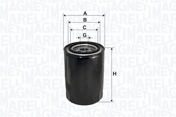 Öljynsuodatin MAGNETI MARELLI 152071758744