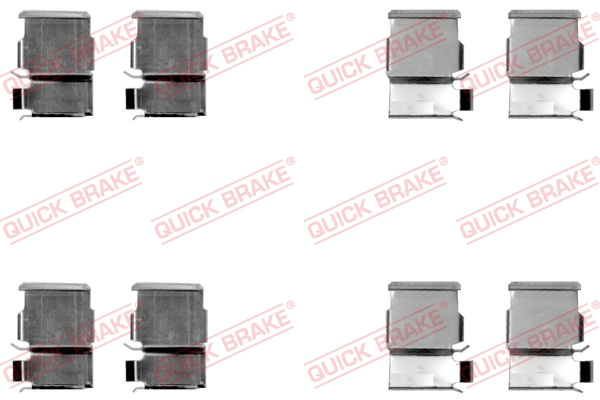 Tarvikesarja, jarrupala QUICK BRAKE 109-1033