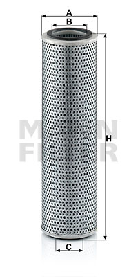 Suodatin, työhydrauliikka MANN-FILTER H 1070