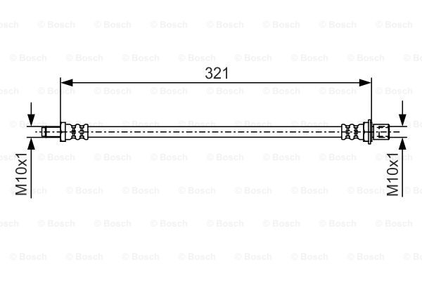 Jarruletku BOSCH 1 987 481 A62