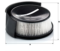 Raitisilmasuodatin MANN-FILTER CU 1720-2