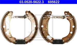 Jarrukenkäsarja, Taka-akseli, NISSAN KUBISTAR Skåp, RENAULT KANGOO, KANGOO Express, 44060-00QAJ, 77 01 205 520