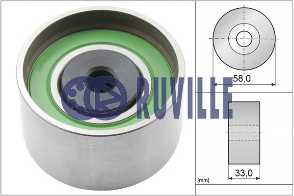 Ohjainrulla, hammashihna RUVILLE 57047