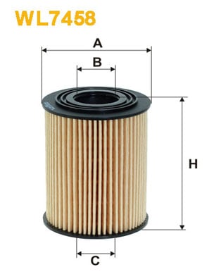 Öljynsuodatin WIX FILTERS WL7458