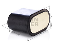 Ilmansuodatin MANN-FILTER CP 25 150