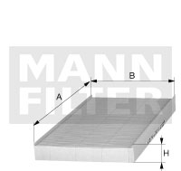 Raitisilmasuodatin MANN-FILTER CU 4219
