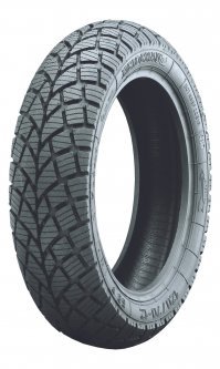 Heidenau K66 LT Snowtex ( 130/70-12 RF TL 62P takapyörä, M+S-merkintä, Silica SiO2, etupyörä )