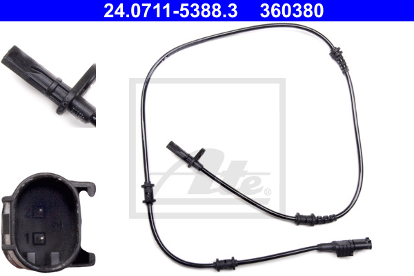 ABS-anturi ATE 24.0711-5388.3
