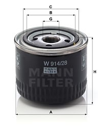 Öljynsuodatin, CITROËN,FIAT,IVECO, 1109 CF, 299 5811, 500038751, 500040977, 5040 91563, 5801985959, 71779555, 8094872